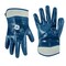 Ge Fully Dipped Coated Gloves, Nitrile, Blue, M 1 PR GG235MC - alternate 1